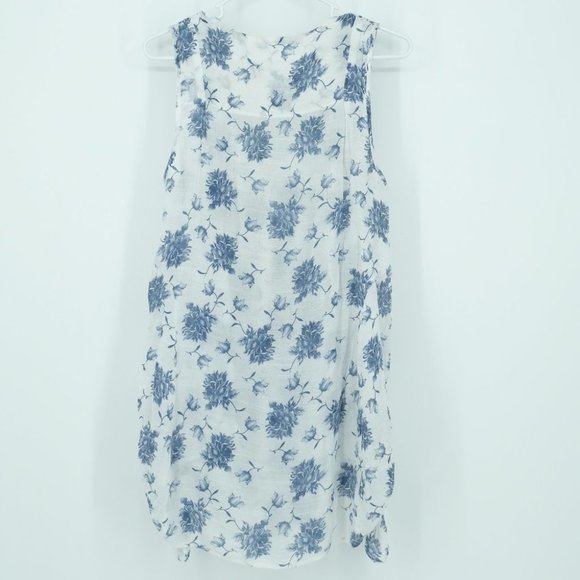 💜 5/$25 - floral tunic tank gathered knots - Picture 2 of 6